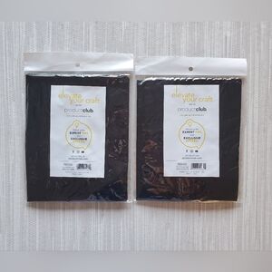 Set Of 2 Regis Product Club Vinyl Shampoo Capes Black NIP